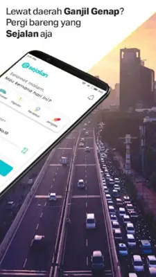 Sejalan solusi ridesharing, tiket bus & travel android App screenshot 5